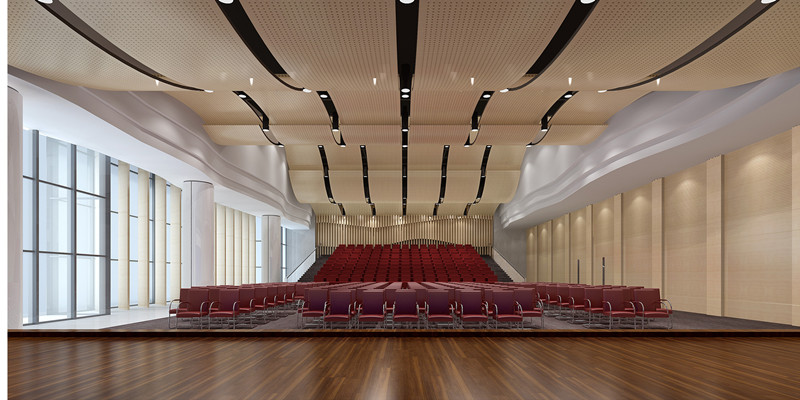 Design of the stand for the multi-function hall