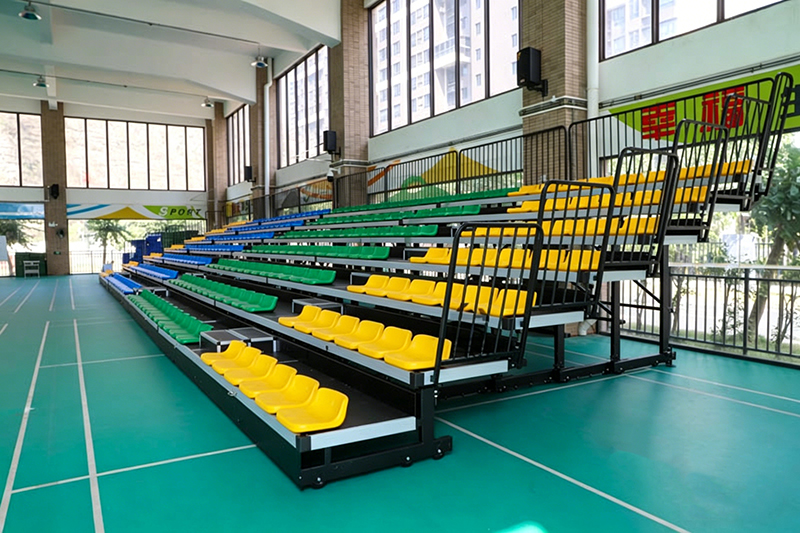 Essential elements of sports venue facilities, how to rise the retractable stands